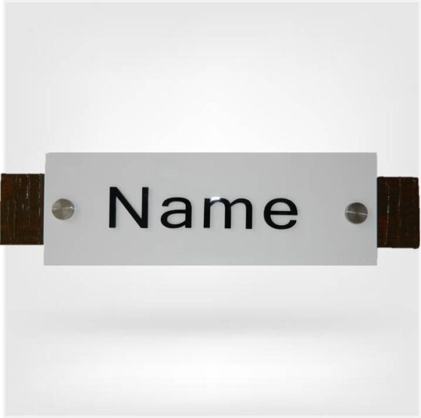 Designer Nameplate
