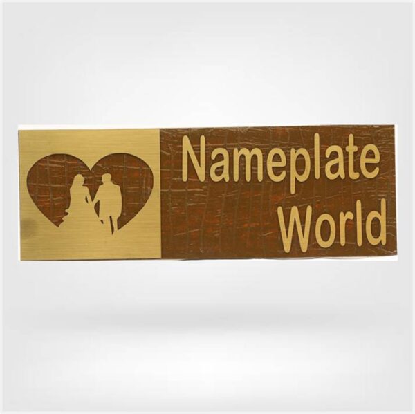 Nameplate with Heart