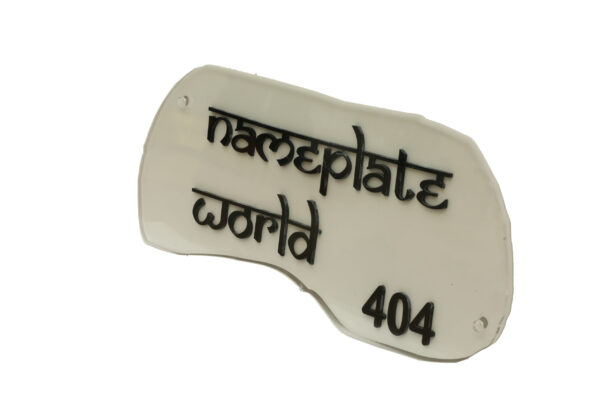 Stone Sideview Nameplate