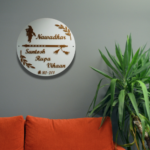 Personalized Handmade Rounded Nameplate - Image 3