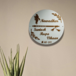 Personalized Handmade Rounded Nameplate - Image 2