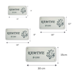 Elegant White Ganesha Designer Nameplate - Image 4