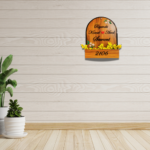 Love Bloom Arch Designer Nameplate - Image 4