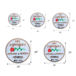 Divine Rose Marathi Designer Nameplate - Image 5